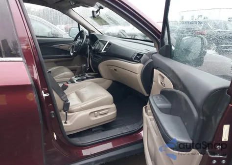 2016 Honda Pilot Ex-L from USA, damaged, VIN 5FNYF6H87GB066197